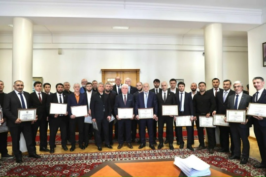 В преддверии 23 февраля в Правительстве Дагестана чествовали лучших работников республики